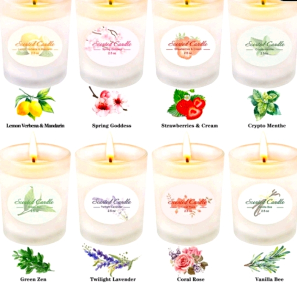 Scented candles